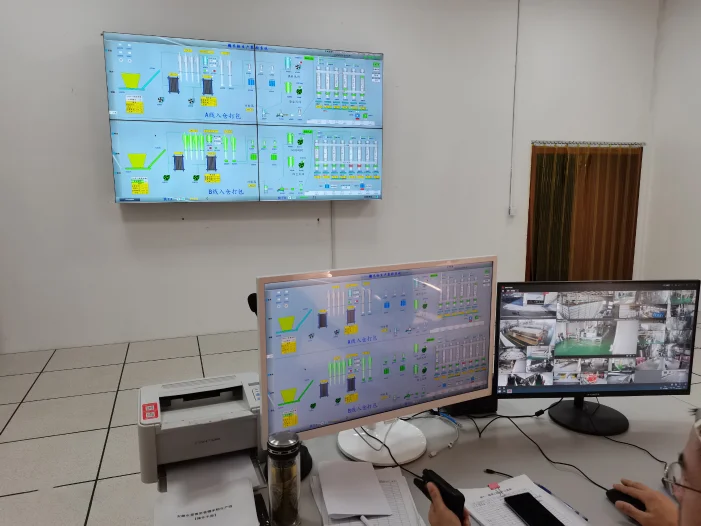 PLC automation control room