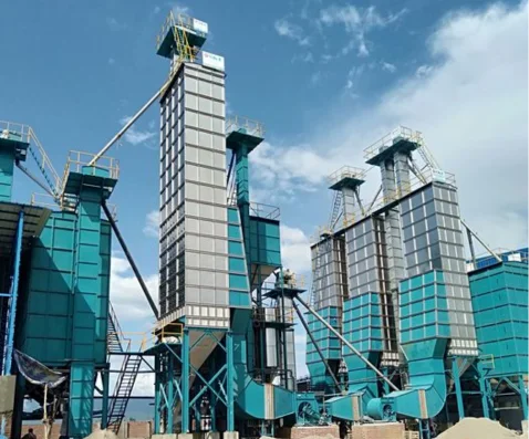 Grain drying equipment