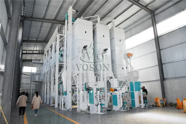Multigrain flour milling line