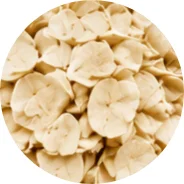 Dried cassava chips
