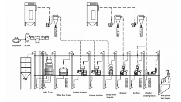 Quinoa processing plant