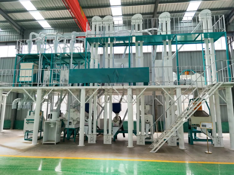 Voson 50TPD Maize Flour Milling Plant Project in Africa